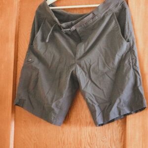 North Face Dark Grey Belted Board Shorts
